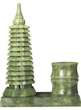 文昌大厦摆件玉器九楼玉器九楼玉器十三楼玉雕台办公室玉雕摆件