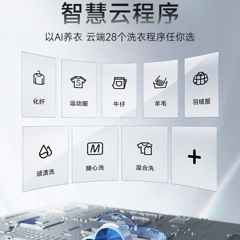 松下热泵式变频滚筒洗衣机烘干机洗烘套装L188+LHM02Y2 1023同款