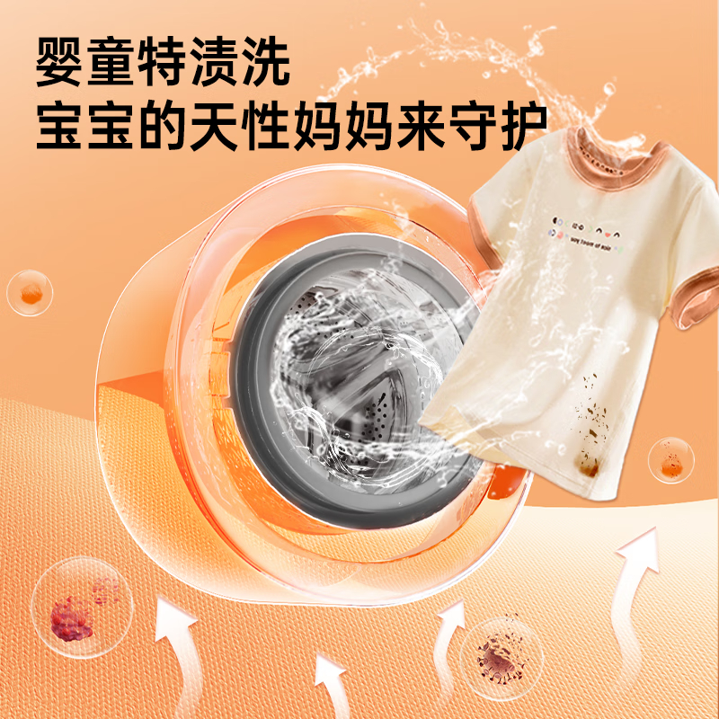 【小旋风】松下壁挂式洗衣机宠肌滚筒迷你内衣裤洗母婴宝宝A500W