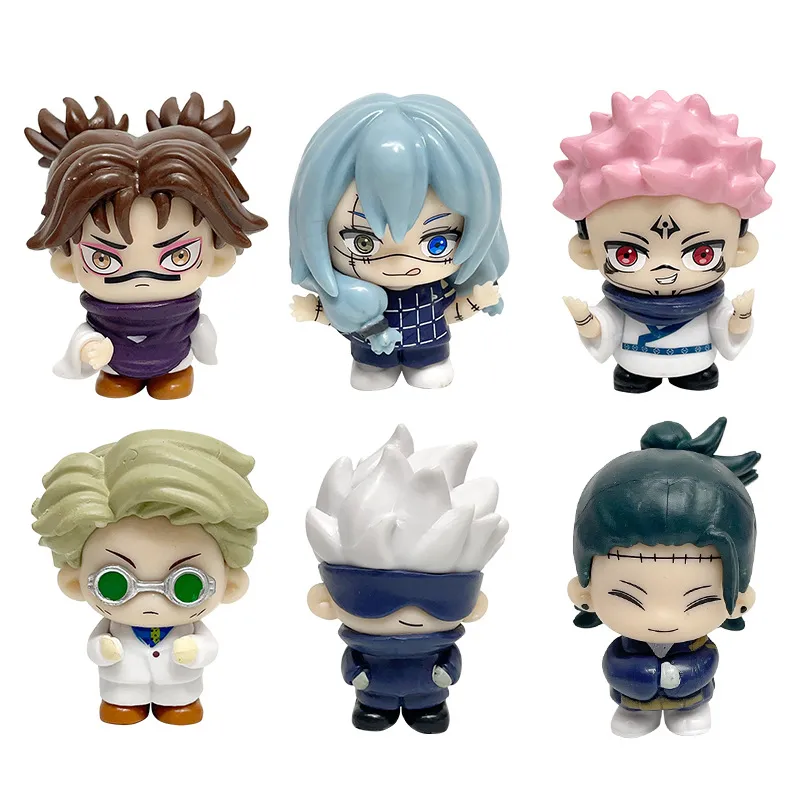 咒术回战盲盒手办第二季日常q版手办公仔五条悟周边桌面摆件礼物 - 图3