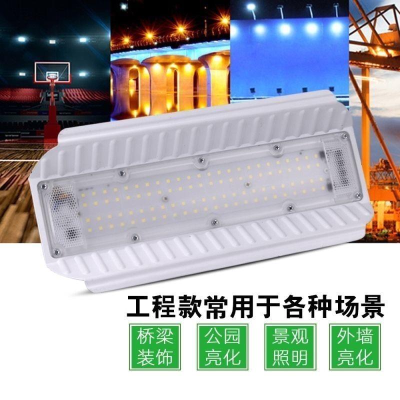 led碘钨灯50W100w超亮户外投光灯工作灯建筑工地施工装修太阳灯 - 图1