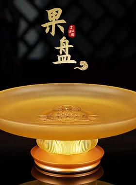 纯铜琉璃大悲咒供具套装供佛家用供奉用品观音供灯供盘供水杯香炉