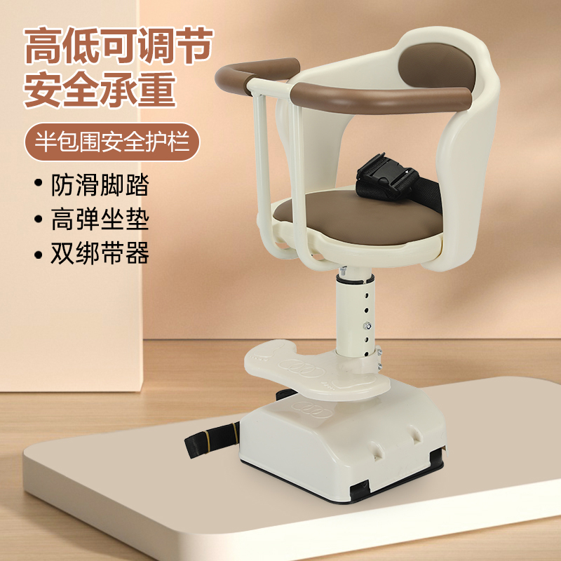 绿源电动车儿童座椅前置电瓶车带娃神器宝宝坐椅摩托车1-6岁适用