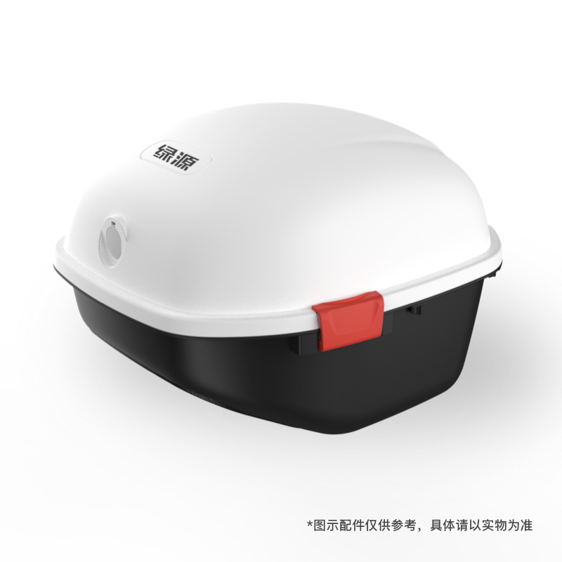 绿源电动车LIVA6原装配件FTT后视镜尾箱车篮前置儿童坐椅前后搁脚