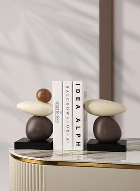 石润书柜陶瓷带来财富和宝藏饰品客厅，办公室，书房休闲高端桌面