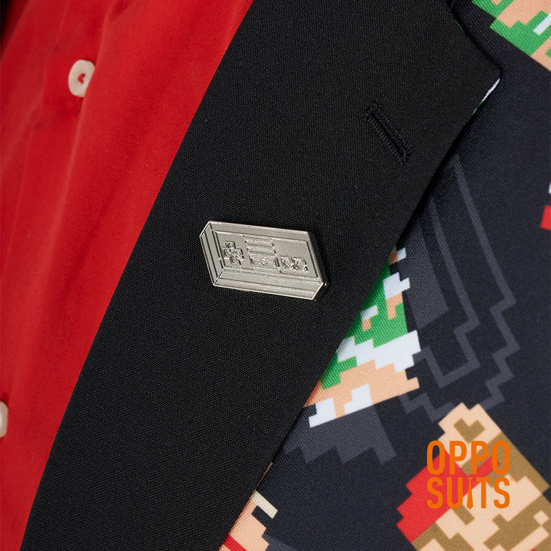 OPPOSUITS西服男超级马里奥联名款休闲西装外套西服上衣oppo西装,淘宝优惠券,粉丝福利购,淘宝优惠卷
