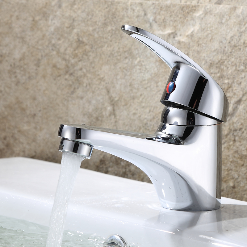 面盆单冷水龙头洗手盆洗脸盆水龙头冷热洗漱台家用卫生间龙头 - 图3