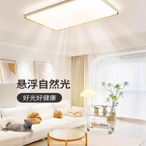 雷士照明官方全光谱护眼客厅吸顶灯卧室中山灯具现代简约全屋套餐 - 图0