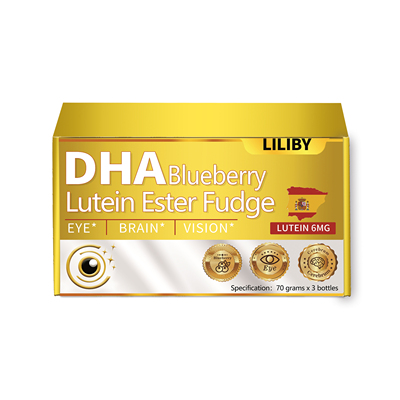 LILIBY DHA BLUEBERRY LUTEIN ESTER FUDGE叶黄素酯软糖礼盒装-A3