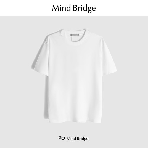 Mind Bridge2026男长袖户外运动快干圆领T恤短袖素色基础打底衫潮 - 图1