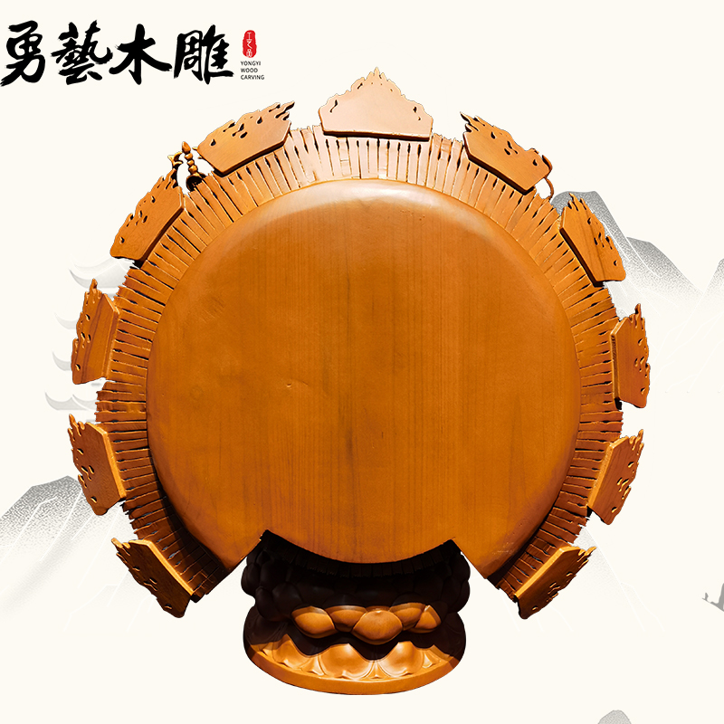 极速千手观音菩萨神像寺庙家用木雕供奉纯手工实S木雕刻定制摆件 - 图1