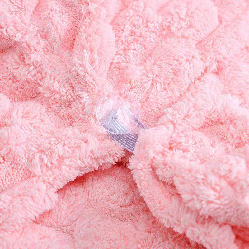 洁丽雅干发帽 柔软强吸水速干男女家用龟背纹干发帽,淘宝优惠券,粉丝福利购,淘宝优惠卷