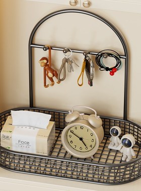 速发收纳玄关摆件入户门口鞋柜置物架房间首盒装饰饰客厅软装神器