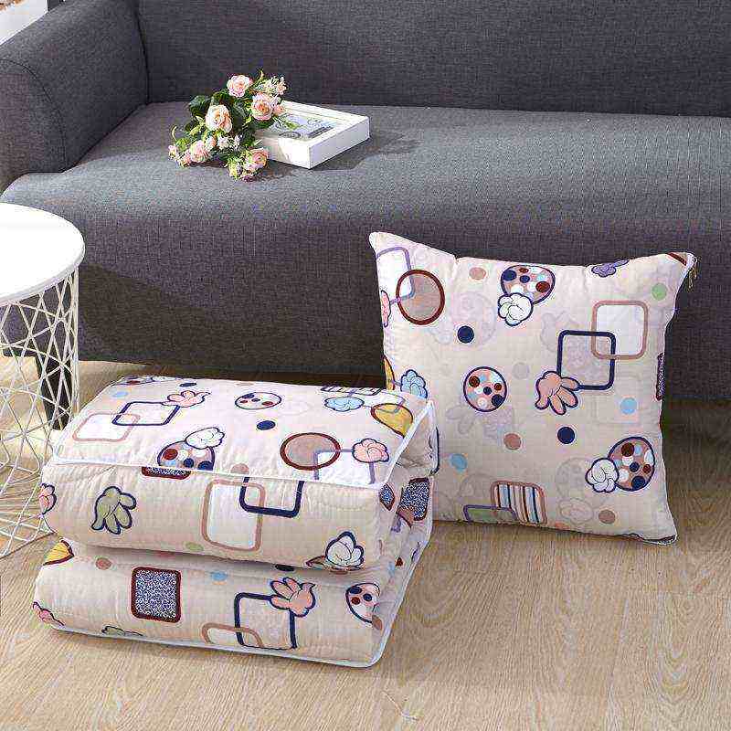 现货速发沙发被子冬季加厚保暖两用汽车办公室靠棉被午睡抱枕枕头,淘宝优惠券,粉丝福利购,淘宝优惠卷