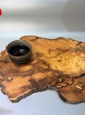 极速崖柏茶杯垫随性原木杯垫崖柏木料原G木根雕木雕DIY雕刻工艺品
