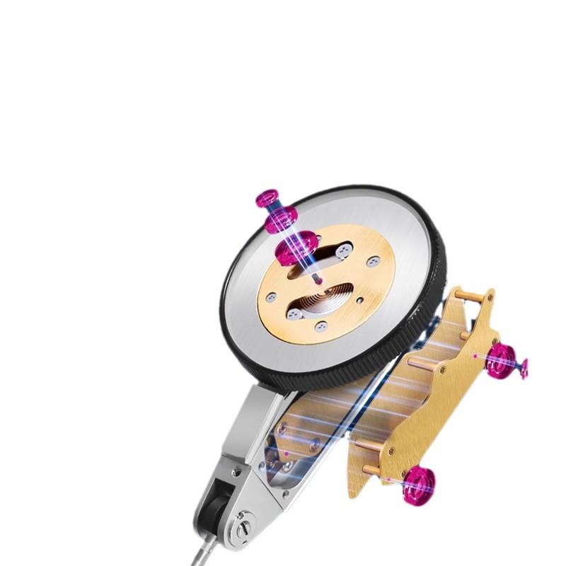 德国杠杆百分表一套高精度千分表头校丝表跳动防震百分表磁力表座 - 图3