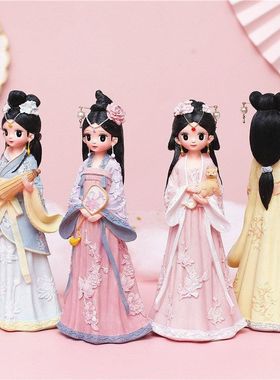 摆件国潮汉服手办摆件创意礼品