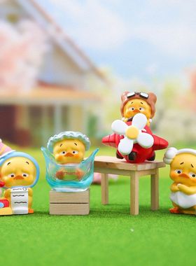 动物鸭趣生活小摆件手办潮玩奇趣