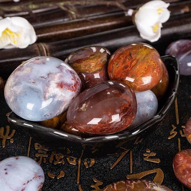 雨花石原石天然鹅卵石五彩石头户外庭院花盆鱼缸造景石养花石头粒,淘宝优惠券,粉丝福利购,淘宝优惠卷