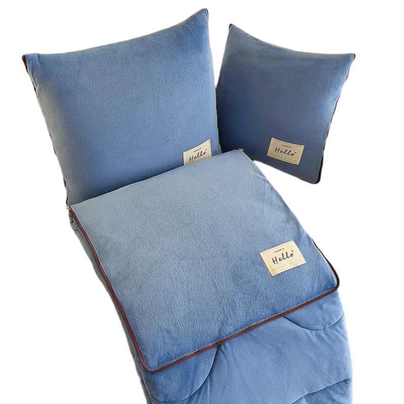 抱枕被子两用加厚空调毯二合一午睡办公室车载靠枕靠垫折叠抱枕被,淘宝优惠券,粉丝福利购,淘宝优惠卷