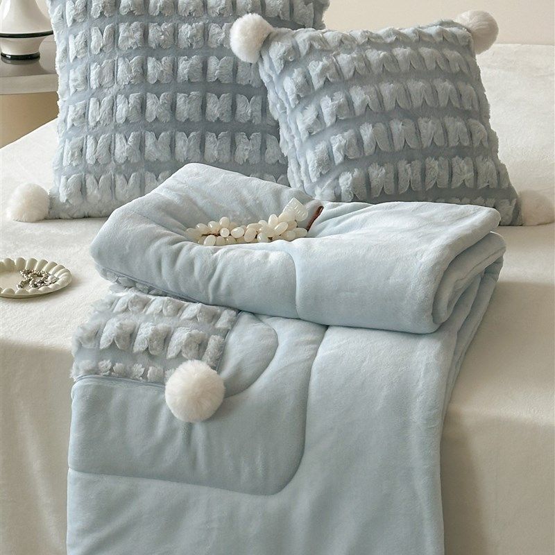 加绒抱枕被子两用二合一可折叠多功能车载午休小毯子办公室学生被,淘宝优惠券,粉丝福利购,淘宝优惠卷