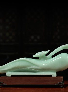 速发招财人生如石玉意摆件家居客厅开饰玄关办公桌室装业乔迁新居