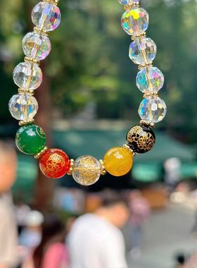 【爆闪五路】挂坠 加长版 手机挂包包挂坠 五色五彩龙年新款2073