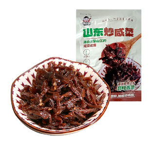 鲁小胖山东炒咸菜下饭菜小包装*3袋