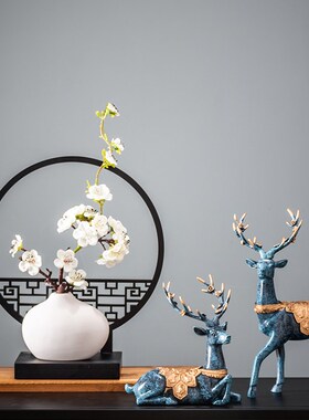 速发家里客厅玄意摆件创关电视柜装约简饰房间布置室内摆设工艺品