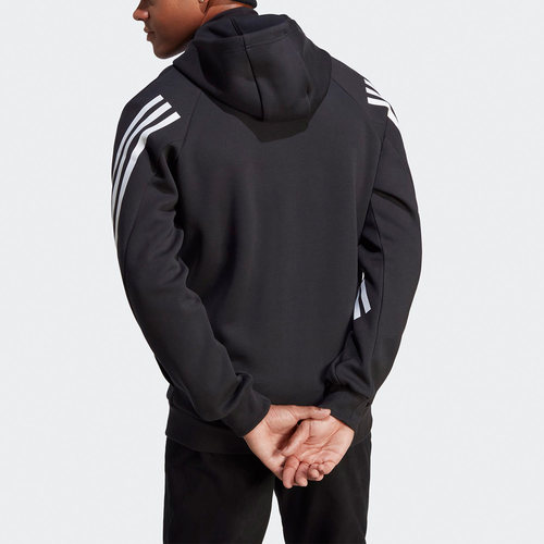 Adidas/阿迪达斯正品M FI 3S FZ男子运动休闲连帽夹克IC6712 - 图1