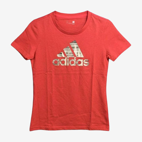 Adidas阿迪达斯正品女款训练圆领套头舒适百搭短袖T恤AZ9464 - 图0