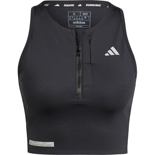Adidas/阿迪达斯正品ULT CROP HIIT女士健身背心IT3458 - 图3