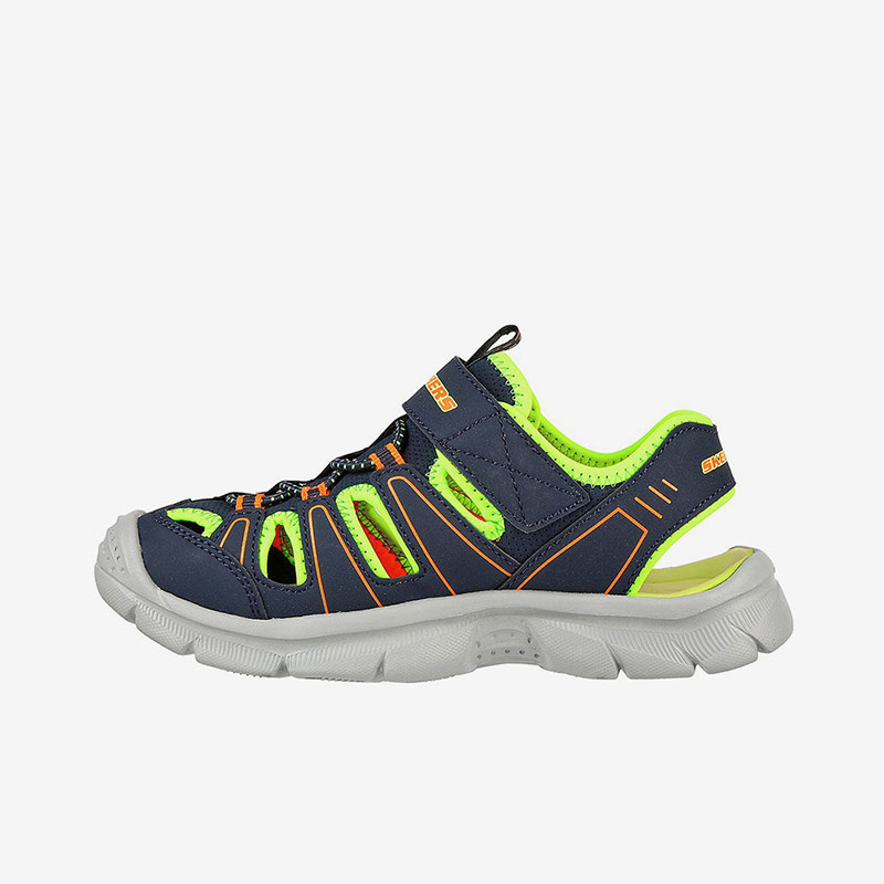 Skechers/斯凯奇正品夏季男童时尚轻便透气休闲运动包头凉鞋,淘宝优惠券,粉丝福利购,淘宝优惠卷