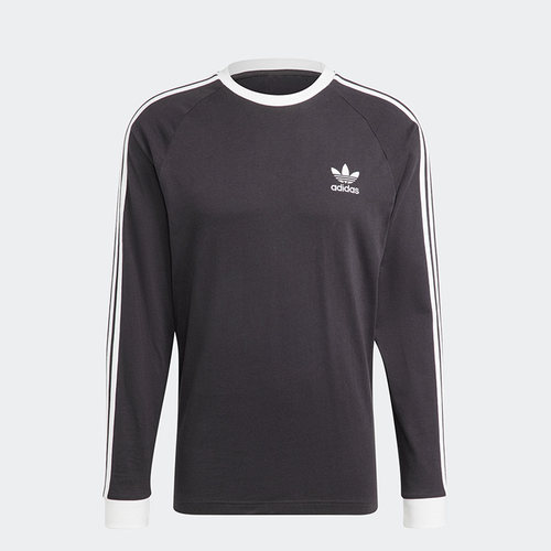 Adidas/阿迪达斯正品三叶草新款男子经典运动长袖T恤IA4877 - 图1
