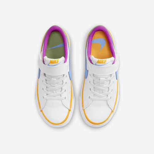 Nike/耐克正品Court Legacy小童运动魔术贴时尚板鞋DA5381-123 - 图2
