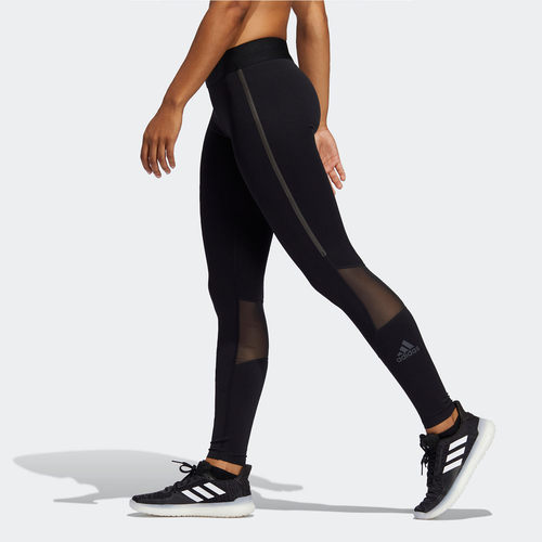 Adidas/阿迪达斯正品ASK 360 LONG T 女子训练运动紧身裤 FJ7138 - 图1