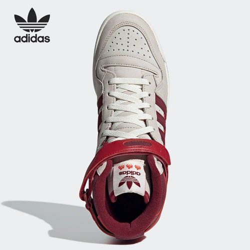 Adidas/阿迪达斯正品三叶草FORUM 84 男女高帮板鞋 GX9061 - 图2