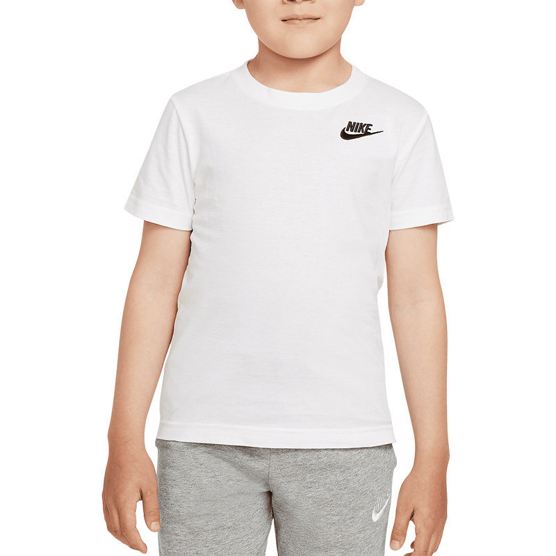 Nike/耐克正品2025新款大童针织运动圆领休闲短袖T恤DQ4251-100,淘宝优惠券,粉丝福利购,淘宝优惠卷