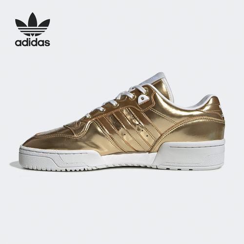 Adidas/阿迪达斯正品三叶草 RIVALRY LOW 男女经典运动鞋FV4287 - 图1