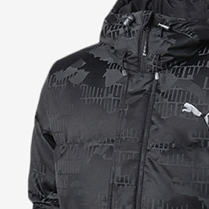 Puma/彪马正品当季新款男子迷彩印花连帽长款羽绒服585502-64