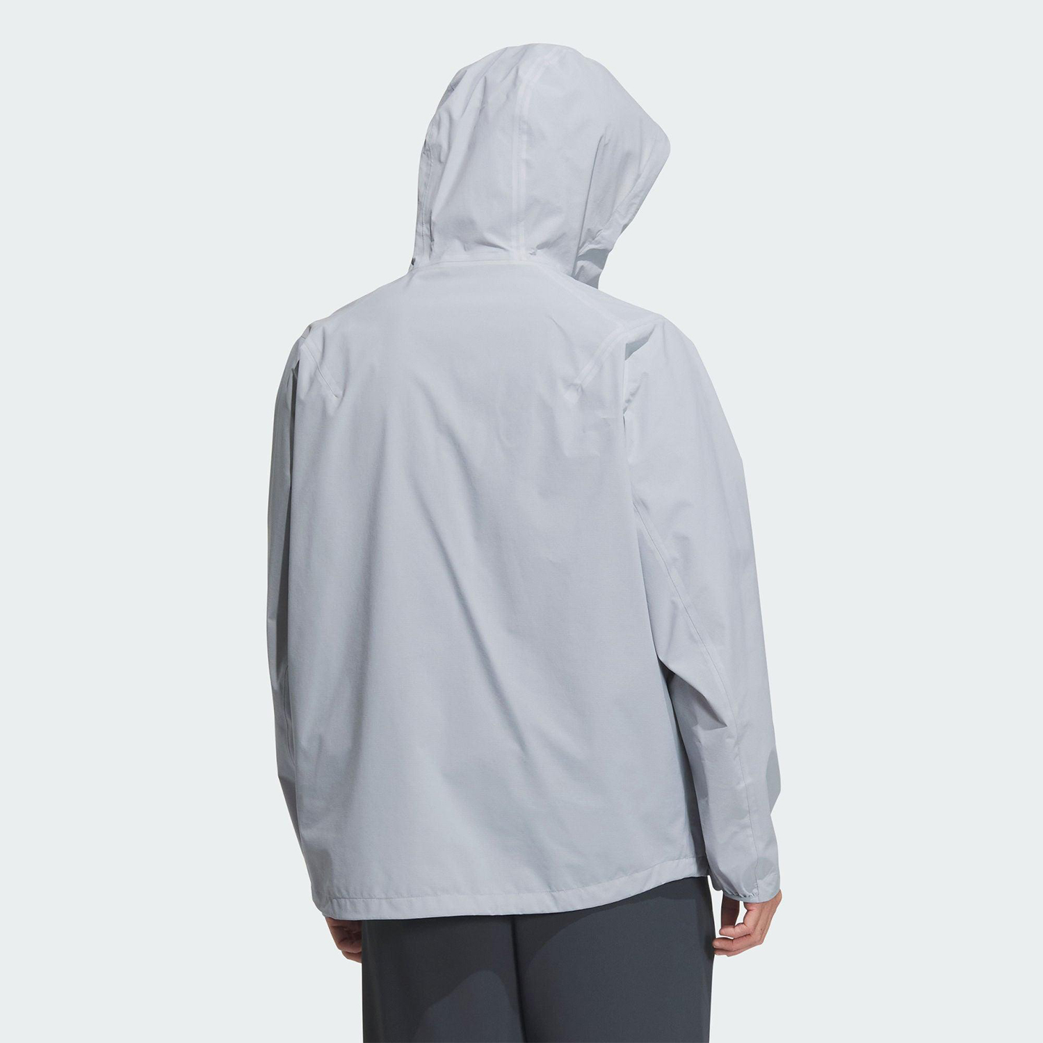 Adidas/阿迪达斯正品2025新款男士宽松户外探险运动冲锋衣JM0979 - 图1