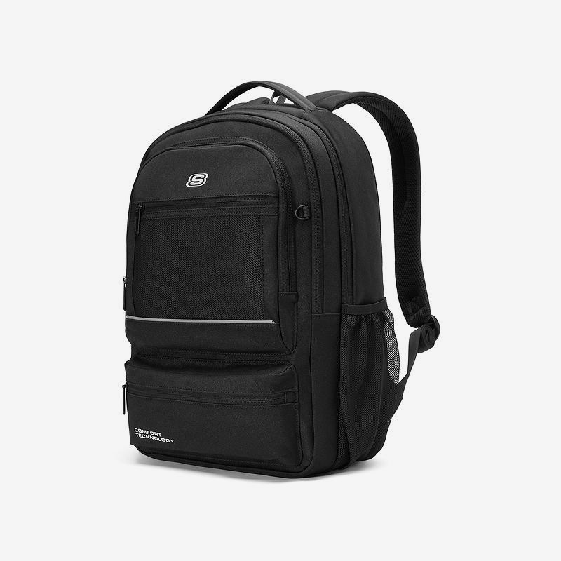 Skechers authentic four-season zipper casual backpack for men and women L225U125