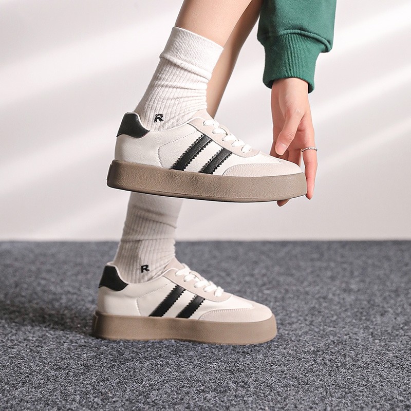 大东德训鞋女2026秋冬新款女鞋复古小白鞋平底休闲鞋女款运动板鞋,淘宝优惠券,粉丝福利购,淘宝优惠卷