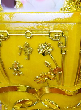 极速浴佛盆九龙吐水浴佛用品浴佛节太子H佛诞喷水摆件庙会汉白玉