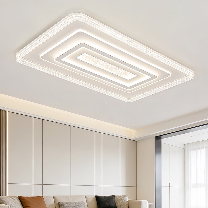 现代美学客厅吸顶灯LED简约大气卧室灯高级感全光谱护眼大厅主灯,淘宝优惠券,粉丝福利购,淘宝优惠卷