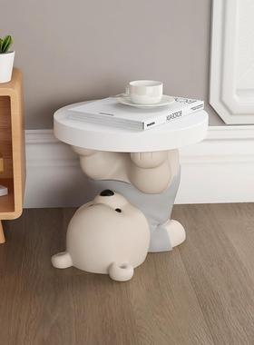 创意动物换鞋凳门口家地板站立的装饰品现代儿童熊凳家配件乔迁礼