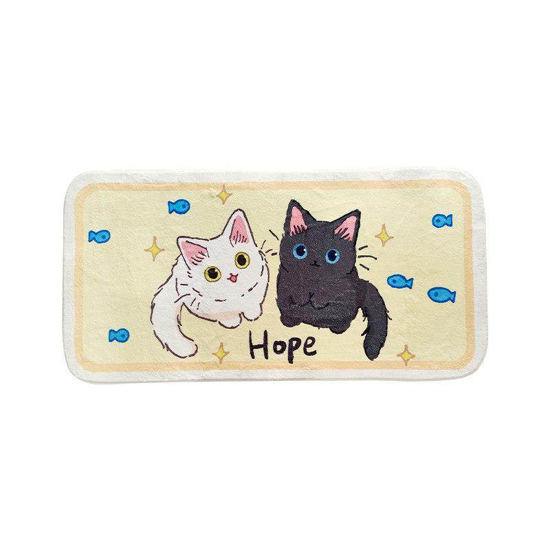 【哇大喜哇】家用床边毯客厅ins风长条加厚少女卧室地毯沙发茶几,淘宝优惠券,粉丝福利购,淘宝优惠卷