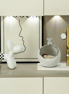 新品暴力熊钥匙收纳摆p件入户门口玄关置物架客厅鞋柜电视柜家居