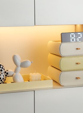 新品入户玄关收纳盒鞋柜钥匙置物A架摆件进门口客厅家居饰品奶油i