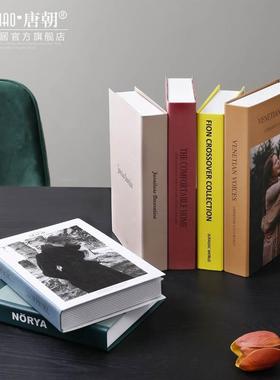 极速l欧式仿真书l家摆件假书模型装现代简摆约客厅书房办公室居软